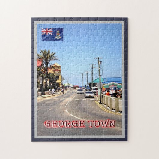 George Town - Kaimaninseln - Puzzle (Vertikal)
