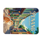 George Town Malaysia Magnet (Horizontal)