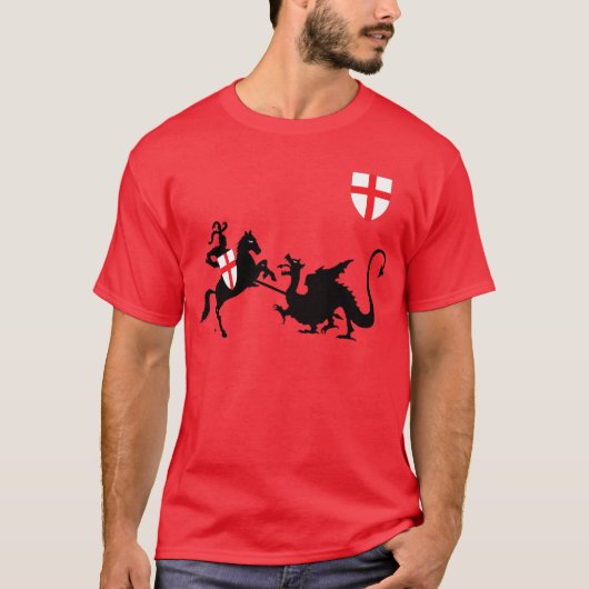 George und der Drache T-Shirt (Vorderseite)