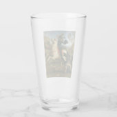 George und der Drache (von Raphael) Glas (Rückseite)