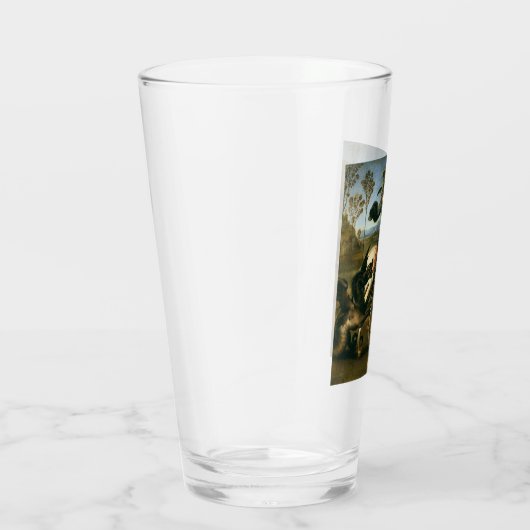 George und der Drache (von Raphael) Glas (Rechts)