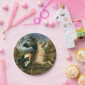 George und der Drache (von Raphael) Pappteller (Party)