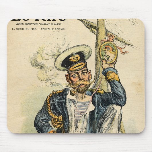 George V, "das einfache" der königlichen Marine Mousepad (Vorne)