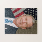 George W. Bush 43. Präsident der Vereinigten Staat Puzzle (Horizontal)
