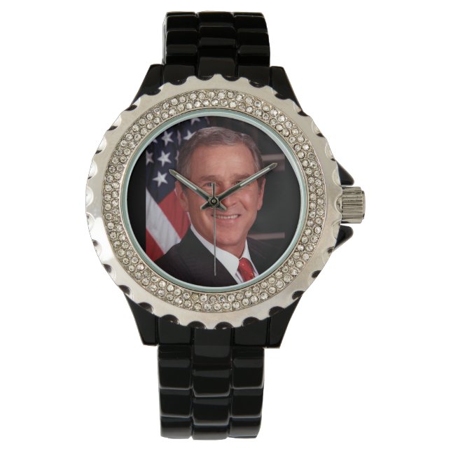 George W Bush Armbanduhr (Vorderseite)