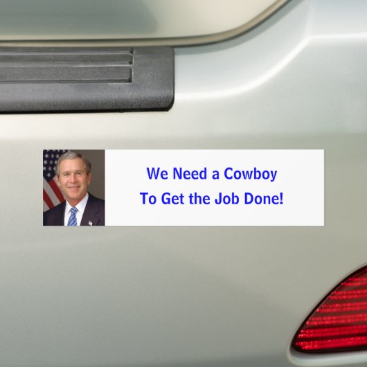 George W. Bush Autoaufkleber (Auf Auto)
