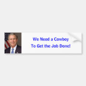 George W. Bush Autoaufkleber (Vorne)