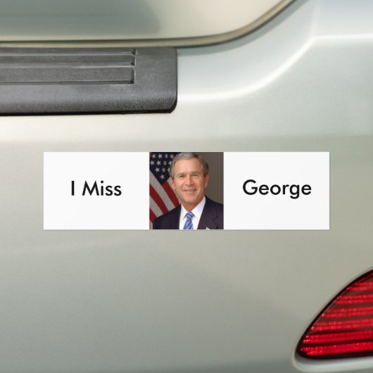 George W. Bush Autoaufkleber (Auf Auto)