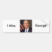 George W. Bush Autoaufkleber (Vorne)
