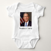 George W. Bush Baby Strampler (Vorderseite)
