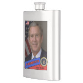 George W. Bush Baseball Card Flachmann (Links)