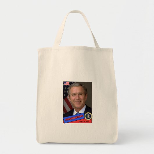 George W. Bush Baseball Card Tragetasche (Vorne)