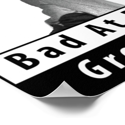 George W. Bush Beer Pong Poster (Ecke)