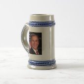 George W. Bush Bierglas (Vorderseite Links)