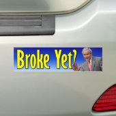 George W. Bush: Brach schon? Autoaufkleber (Auf Auto)