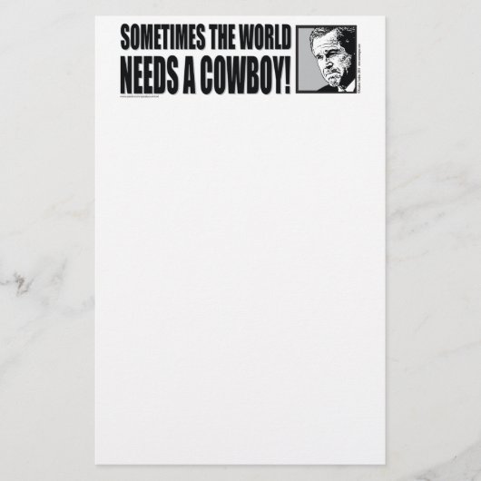 George W Bush Briefpapier (Vorderseite)