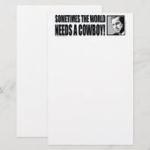 George W Bush Briefpapier (Vorne/Hinten)