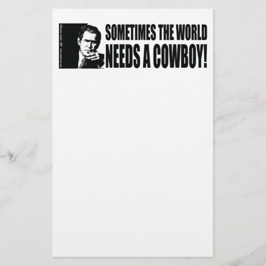 George W Bush Briefpapier (Vorderseite)