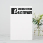 George W Bush Briefpapier (Stehend Vorderseite)