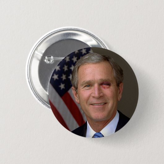 George W. Bush Button (Vorne & Hinten)