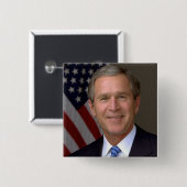 George W Bush Button (Vorne & Hinten)