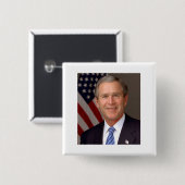 George W. Bush Button (Vorne & Hinten)