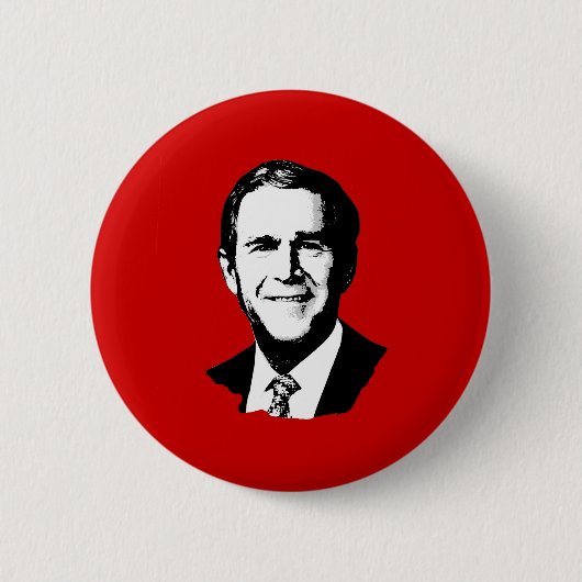 George W Bush Gear Button (Vorderseite)
