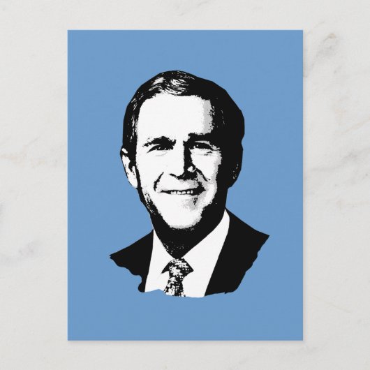 George W Bush Gear Postkarte (Vorderseite)