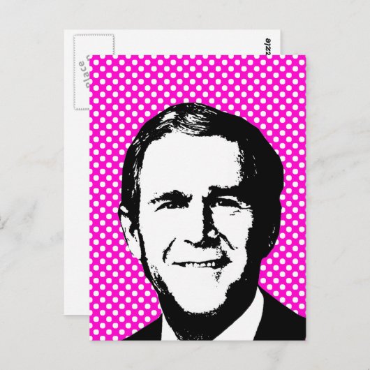 George W Bush Gear Postkarte (Vorne/Hinten)