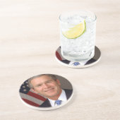 George W Bush Getränkeuntersetzer (Seite)
