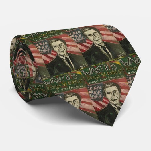 GEORGE W BUSH GEWOLLT KRAWATTE (Gerollt)