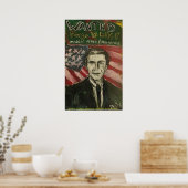 GEORGE W BUSH GEWOLLT POSTER (Küche)