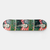 GEORGE W BUSH GEWOLLT SKATEBOARD (Horizontal)