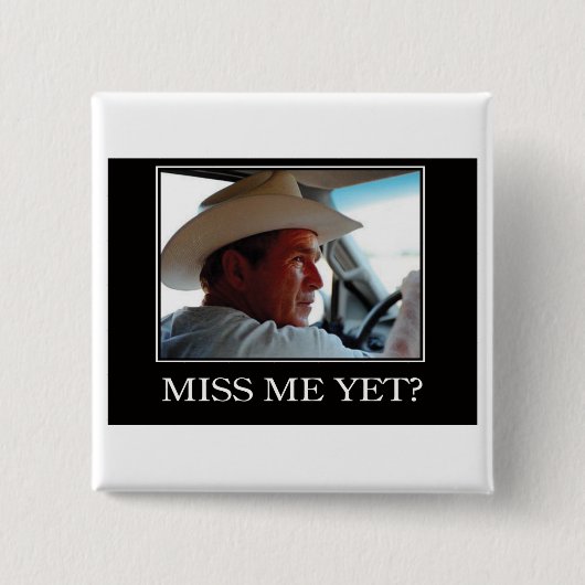 George W Bush - Hoffnung und Wandel Button (Vorderseite)