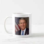 George W Bush Kaffeetasse (Links)