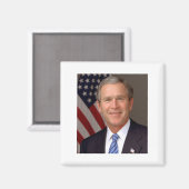 George W. Bush Magnet (Vorderseite/Rückseite)