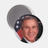 George W Bush Magnet (Vorderseite/Rückseite)