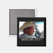 George W. Bush Magnet (Vorderseite/Rückseite)