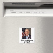 George W. Bush Magnet (In Situ (Geschirrspüler))