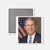 George W. Bush Magnet (Vorderseite/Rückseite)
