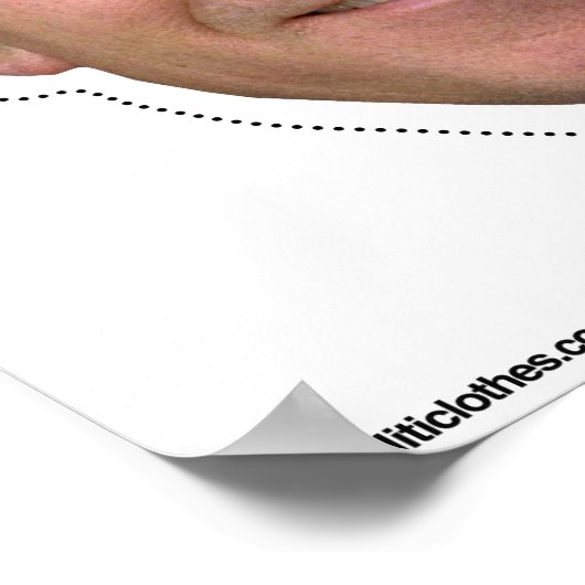 George W. Bush Mask Poster (Ecke)