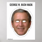 George W. Bush Mask Poster (Vorne)