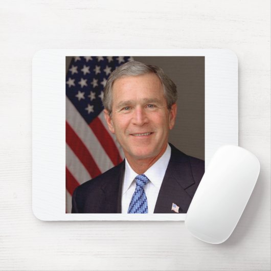 George W Bush Mousepad (Mit Mouse)