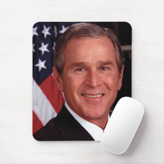 George W Bush Mousepad (Mit Mouse)