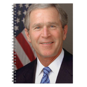 George W Bush Notizblock