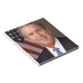George W Bush Notizblock (angewinkelt)
