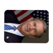 George W. Bush offizielles Portrait Magnet (Horizontal)