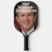 George W Bush Pickleball Schläger (Vorderseite)