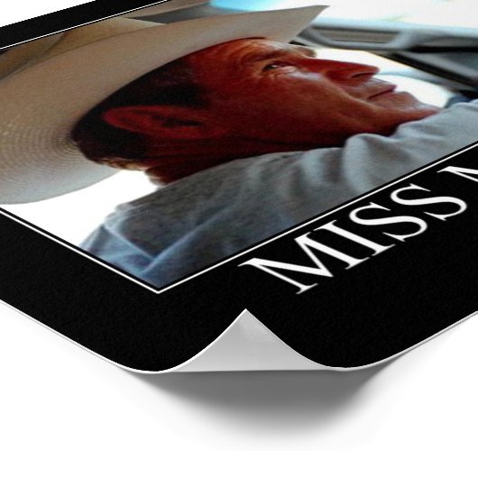 George W. Bush Poster (Ecke)