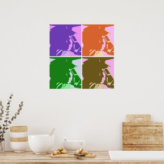 George W. Bush Poster (Küche)